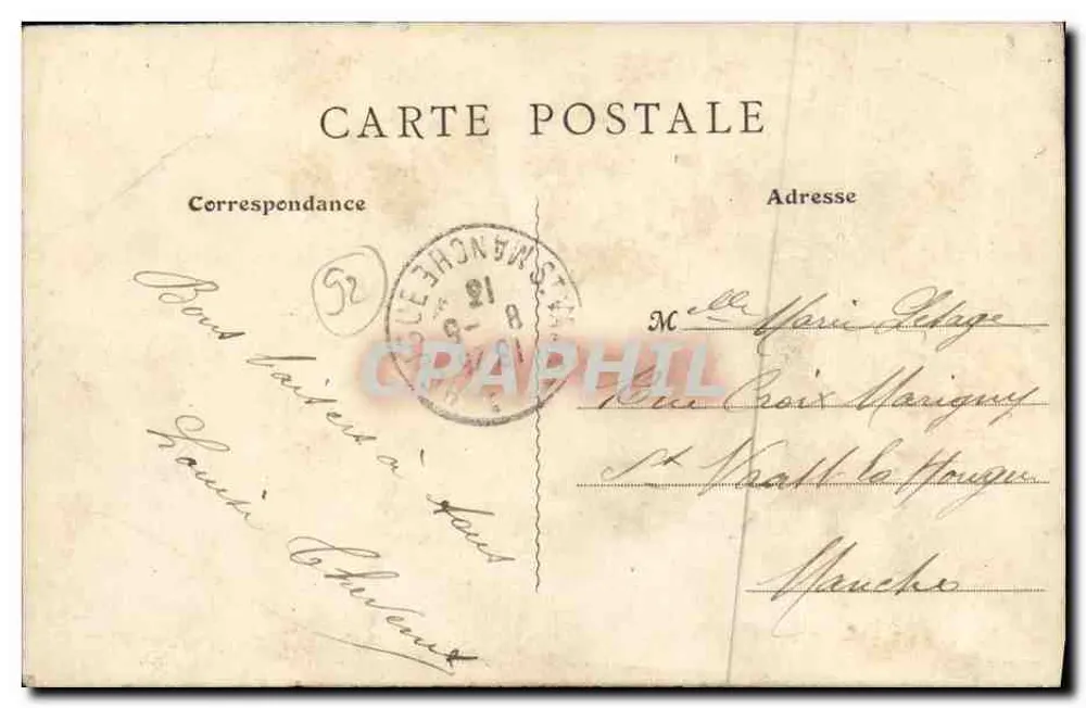 La Roseraie de l'Hay (Seine) — L'Entrée — B.F., Parigi - Verso