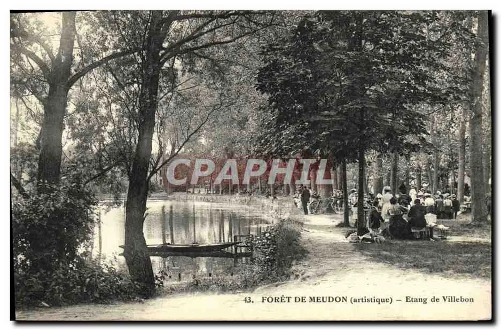 Floresta de Meudon (artística) — Lago de Villebon - Frente