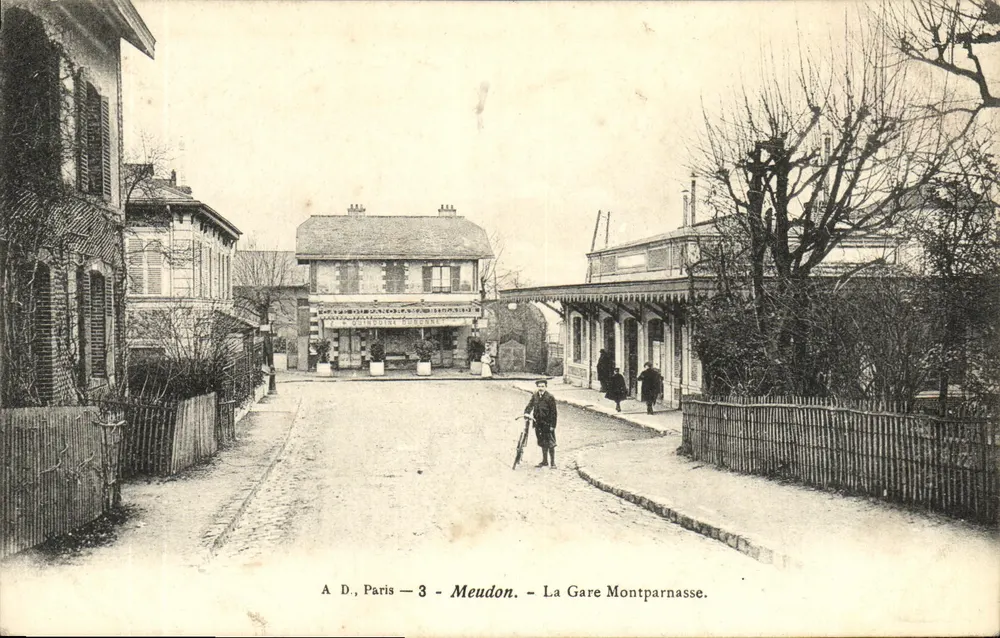 Meudon — A Estação Montparnasse — A.D., Paris — 3 - Frente