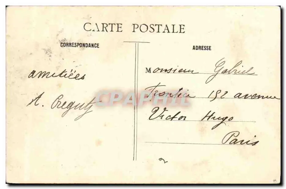 Lago de St-Cucufa — Perspectiva Geral — G. Baudinière édit. Rueil - Verso