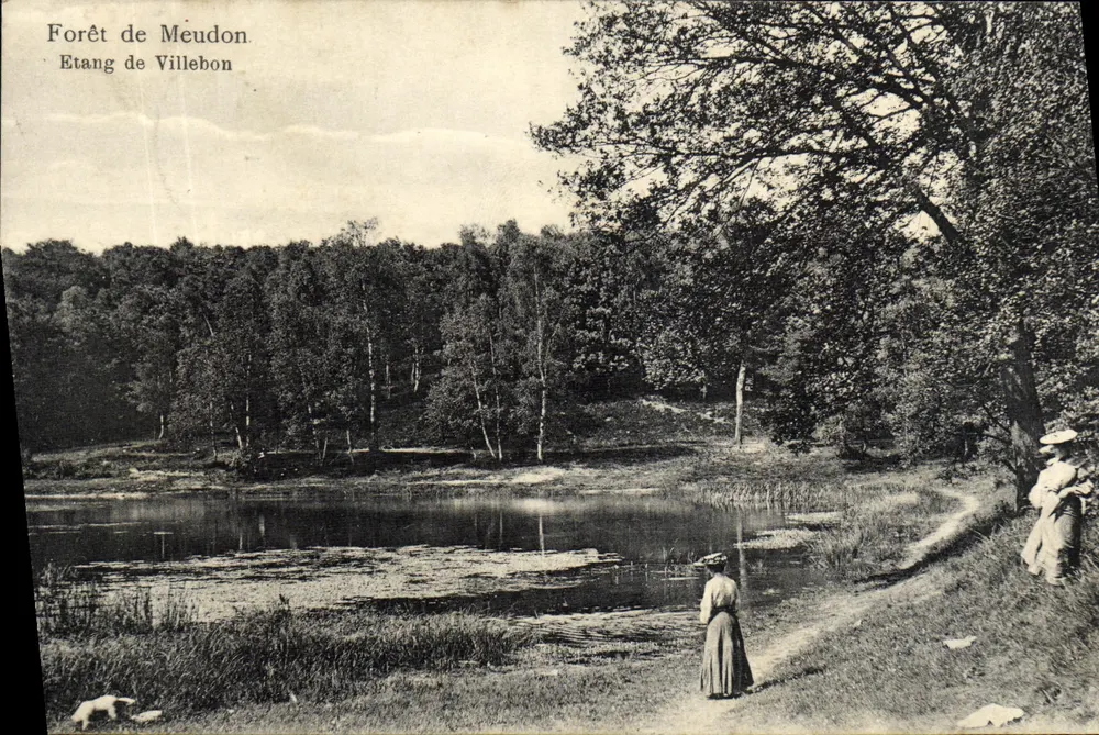 Wald von Meudon — See von Villebon — Edition Trianon - Vorderseite