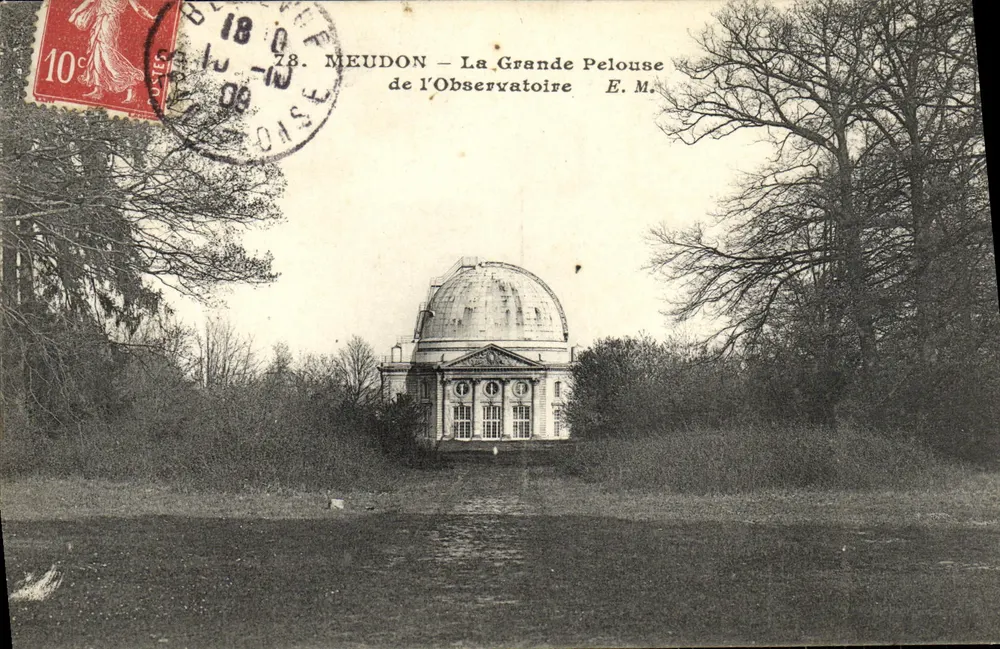 Meudon — La Grande Pelouse de l'Observatoire — E.M. - Recto
