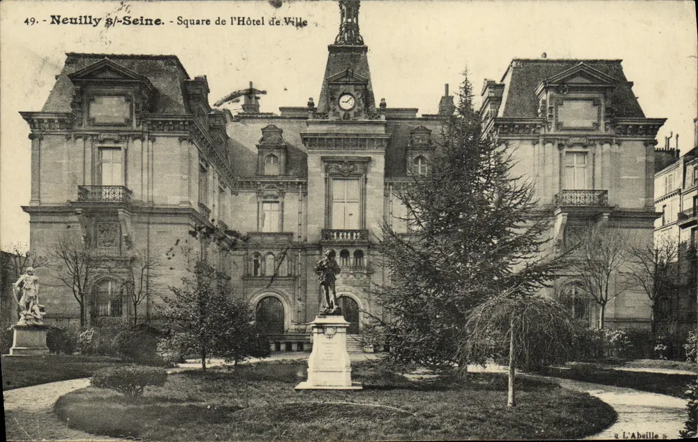 Neuilly-sur-Seine - Square de l'Hôtel de Ville — L'Abeille, n°49 - Vorderseite