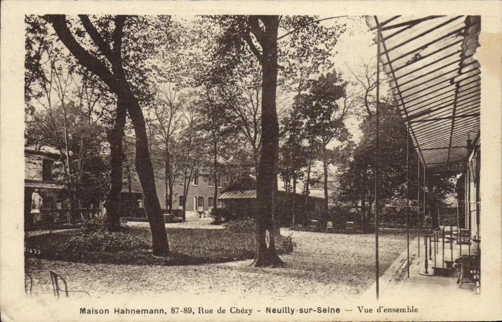 Haus Hahnemann, 87-89 Rue de Chézy - Neuilly-sur-Seine — Allgemeiner Blick - Vorderseite
