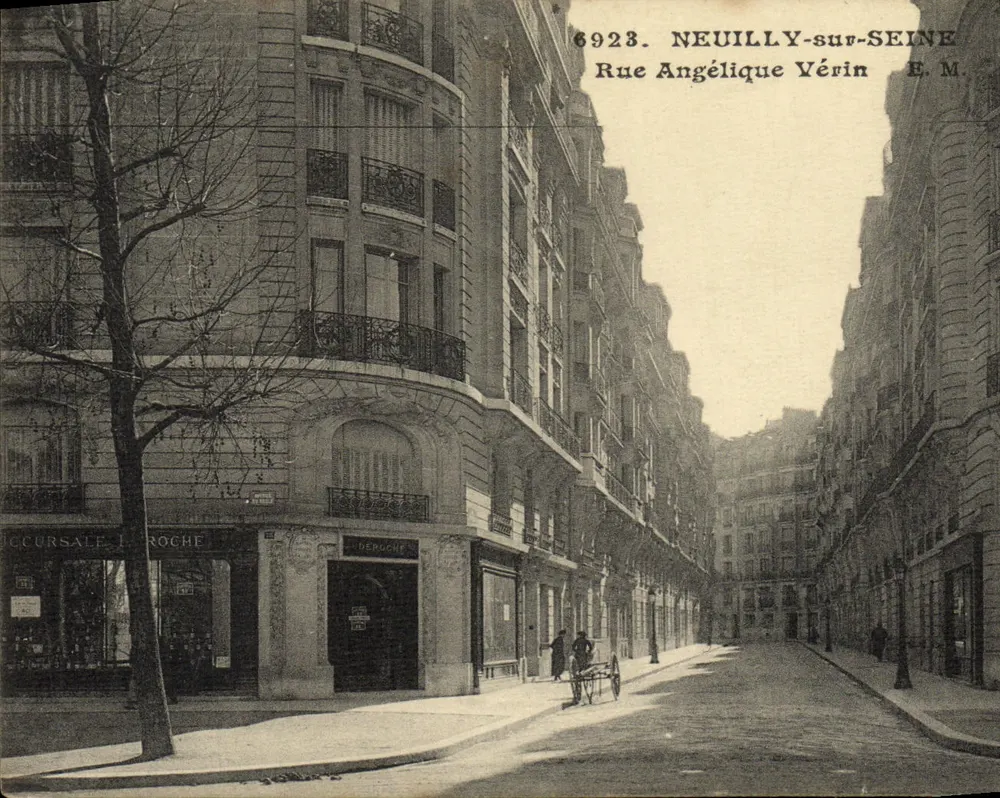 Neuilly-sur-Seine — Rue Angélique Vérin — E.M. n°6923 - Vorderseite