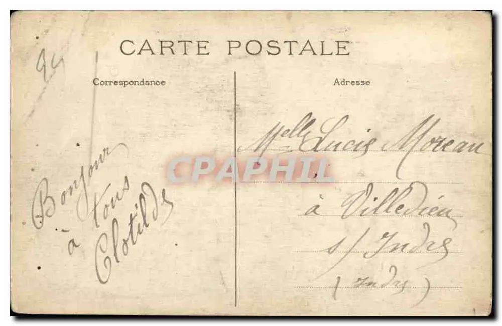 Neuilly-sur-Seine — Boulevard d'Argenson — editor desconhecido, n° 13 - Verso