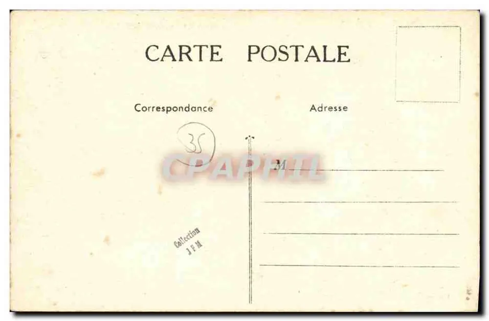 Departement Ille-et-Vilaine — Werbungskarte für Scott Emulsion — Verlag Collection Scott - Rückseite