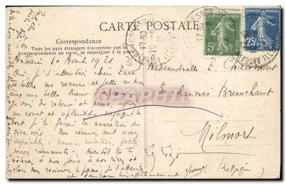 Antrain — Das alte Cotesnon — Cote d’Emeraude - Rückseite