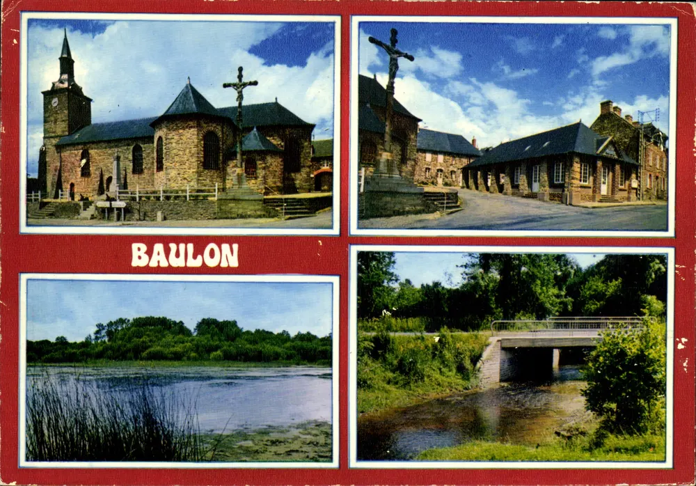 Baulon — editora Combier Imprimeur, n° 2.295a - Frente