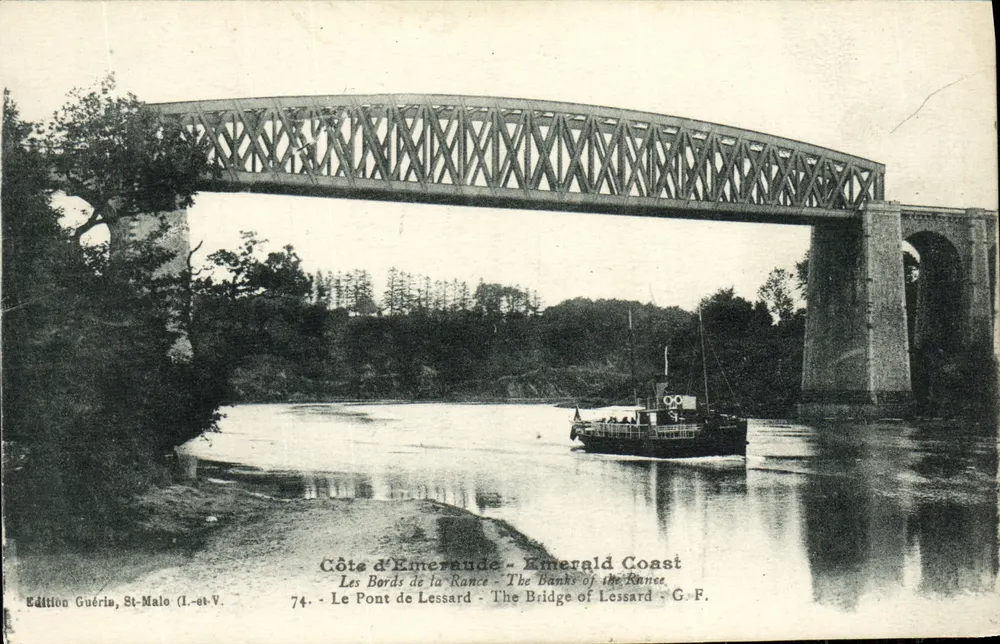 Der Lessard-Brücke — Emerald Coast — Édition Guérini, St-Malo (1.-st-V.) - Vorderseite