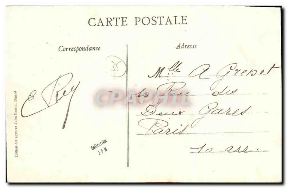 Der Lessard-Brücke — Ansicht der metallischen Brücke über die Rance an Bord der Dinardaise Launches — Ausgabe der Agenturen A. Botin, Dinard - Rückseite