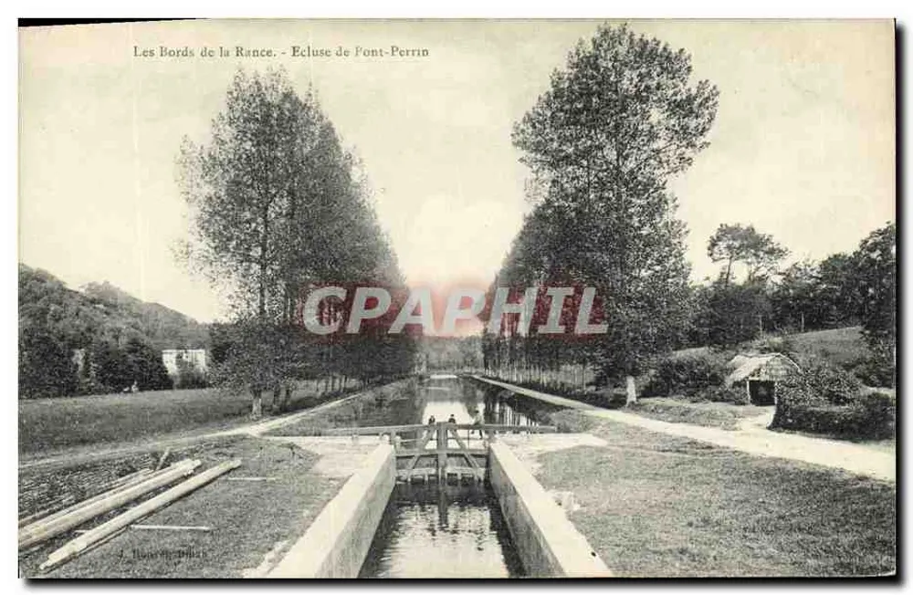 As margens da Rance - Cadeia de Pont-Perrin — J. Blanchar, editor - Frente