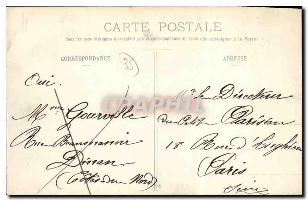 As margens da Rance - Cadeia de Pont-Perrin — J. Blanchar, editor - Verso
