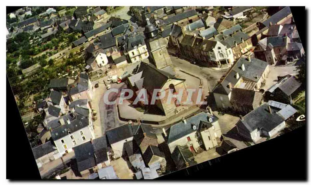 Breal-sous-Montfort — vista aérea — Editor: Combier Impressor-Mestre de Obras - Frente