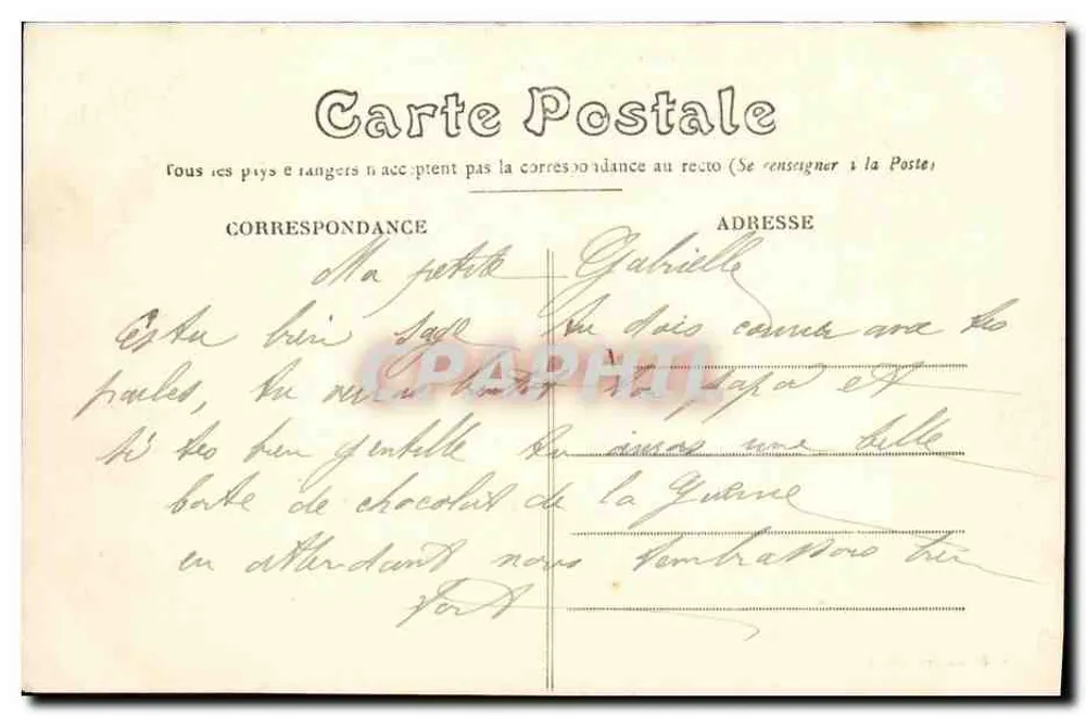 O Castelo de Vau-Gaillard — Bruz (Ille-et-Vilaine) — Marys-Rousseline, edit., Rennes - Verso