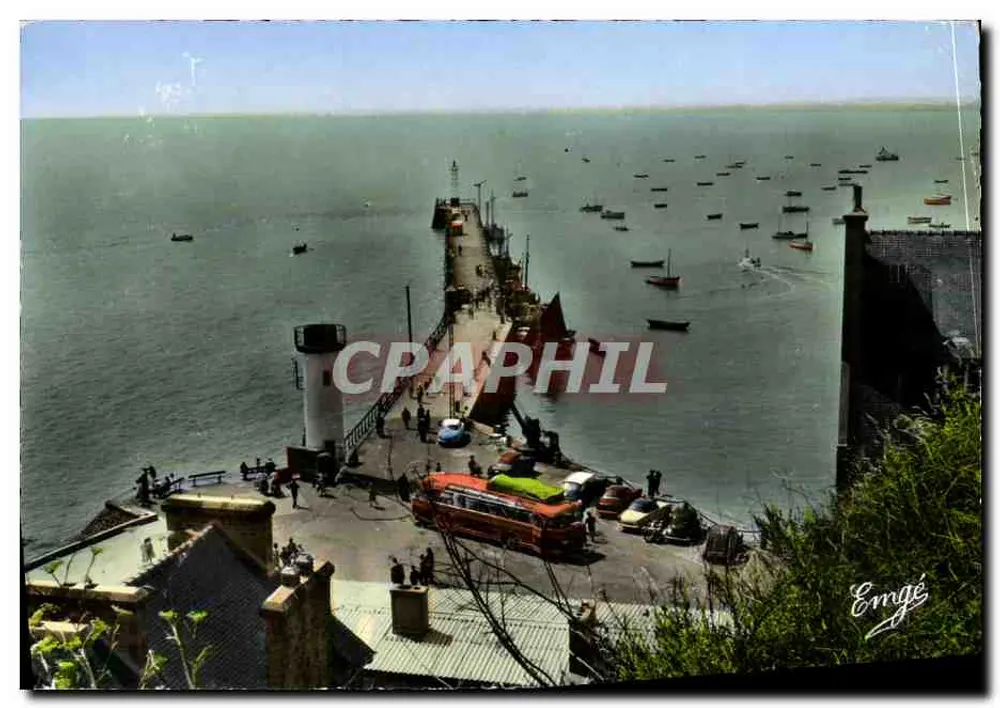 Le Môle à Cancale — vista panorâmica — Photo-Édition M. Guérin, Saint-Malo - Frente
