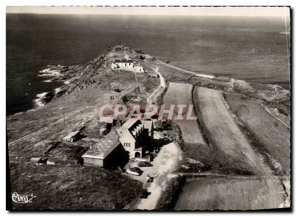 Cancale (Ille-et-Vilaine) — Luftbild — Das Hotel du Grouin und der Semaphor - Vorderseite