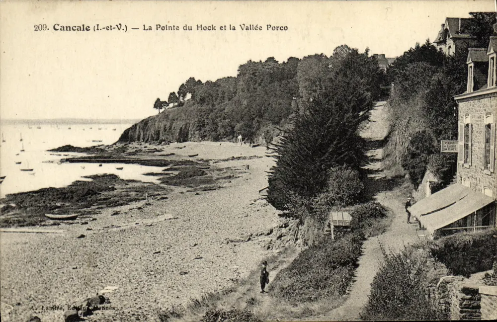 Cancale (I.-et-V.) — Ansicht der Pointe du Hock und der Vallée Porco — Lamite, Éd. du Vannes - Vorderseite