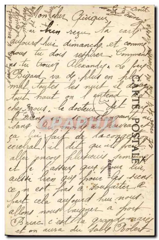 Cancale (I.-et-V.) — Ansicht der Pointe du Hock und der Vallée Porco — Lamite, Éd. du Vannes - Rückseite