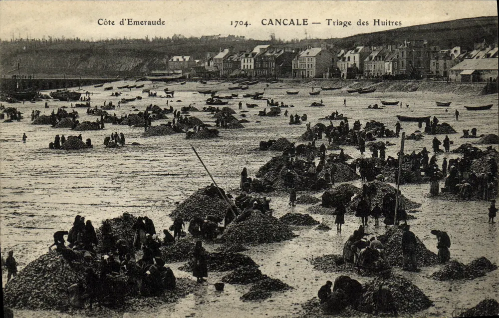Cancale — Austernsortierung — Emerald Coast, 1704 - Vorderseite
