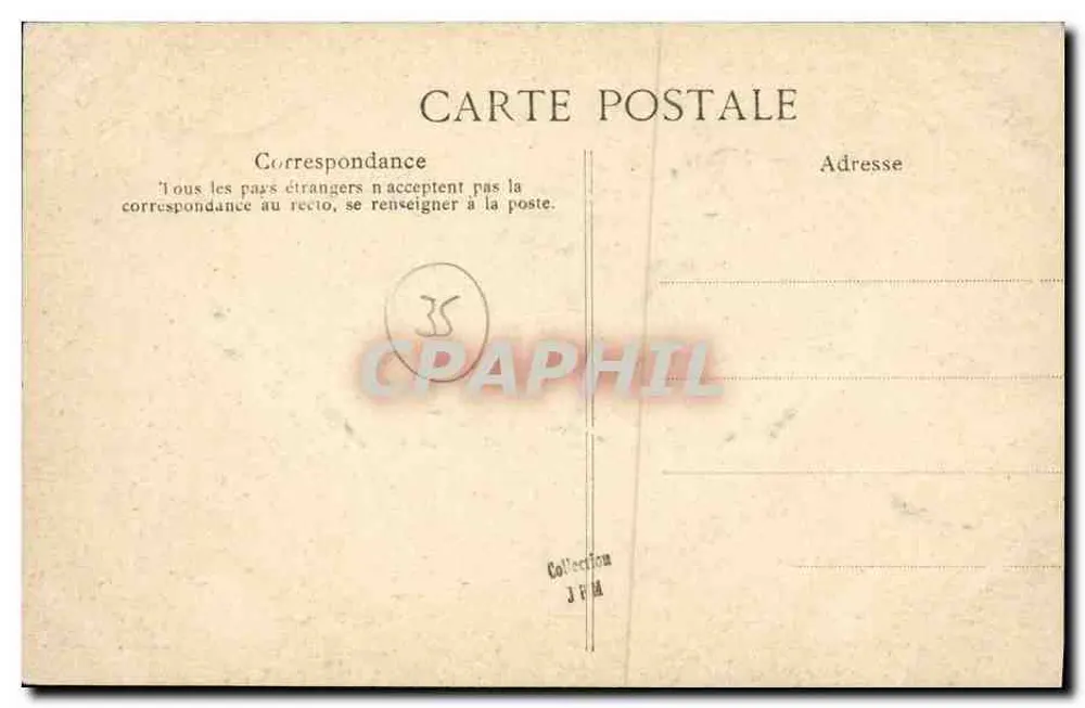 Cancale — Austernsortierung — Emerald Coast, 1704 - Rückseite