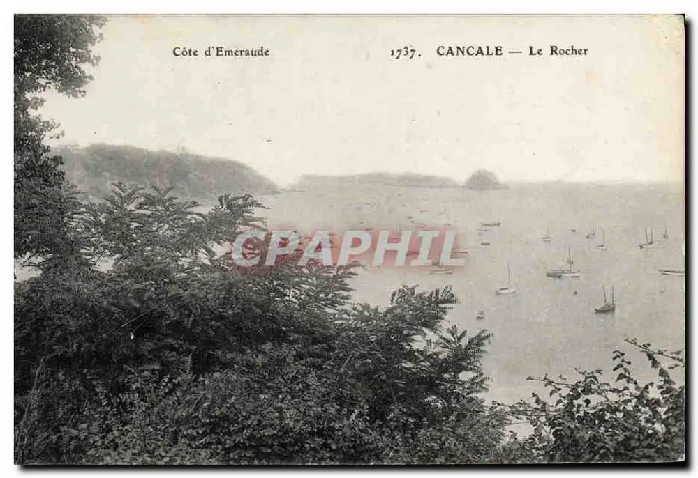 Cancale — O Rocher — Costa de Émeraude — n° 1737 - Frente