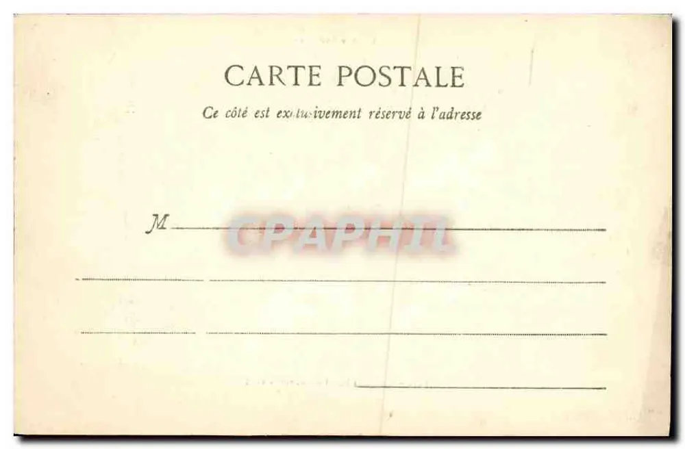 Costa da Esmeralda — Le Rocher — G.F. — Coleção Crolard, Cancale - Verso
