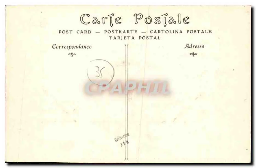 Côte d'Émeraude — Das Hotel de France und der Quai Gambetta — CANCALE (Ille-et-Vilaine) - Rückseite