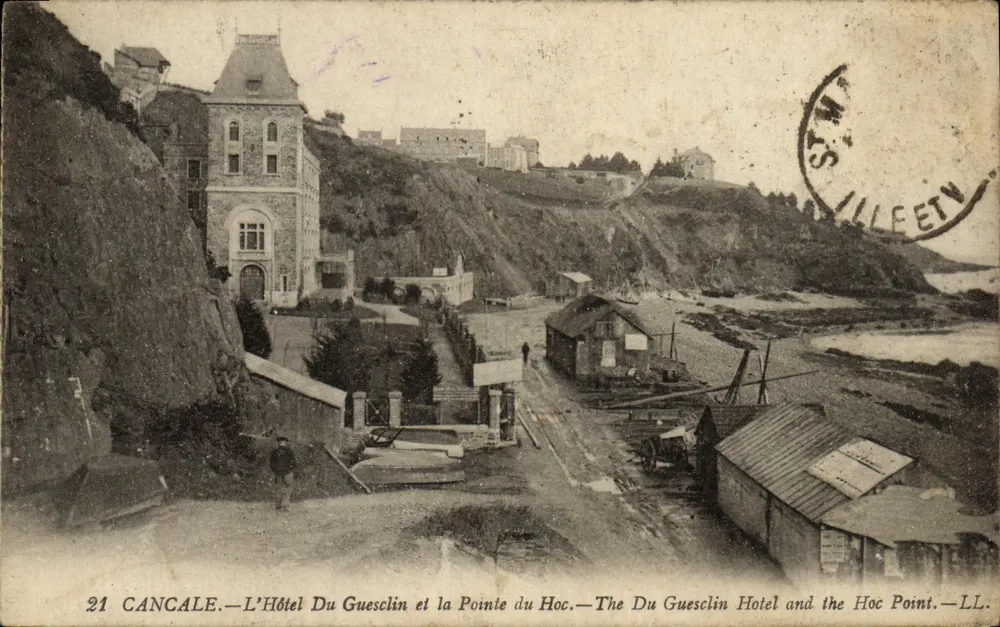 Cancale — Das Hotel Du Guesclin und die Pointe du Hoc — LL - Vorderseite