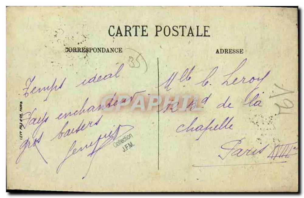 Cancale — Le Calvaire de la Houle — LL - Rückseite