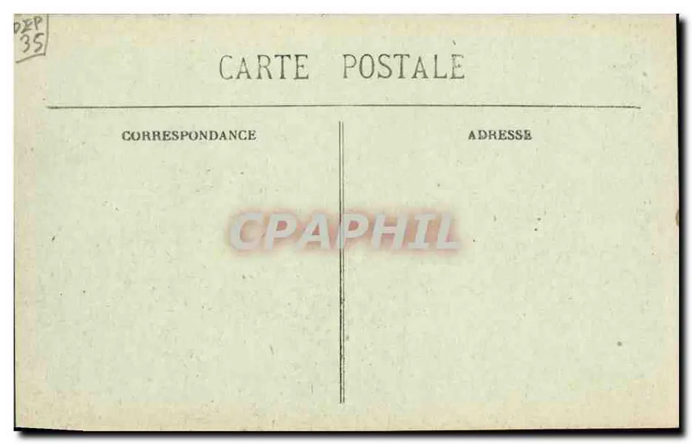 Costa de Esmeralda - Emerald Coast - Cancale - Hotel Duguesclin - G.F. - Verso