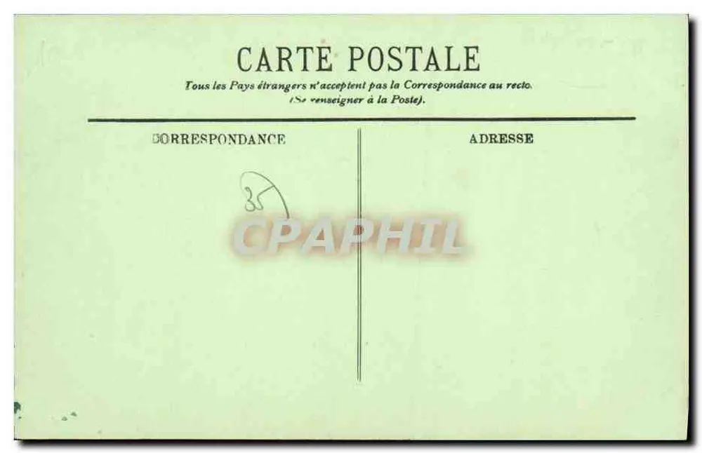 Cancalé — Rückkehr vom Austernfangen — LL. — Nr. 228 - Rückseite