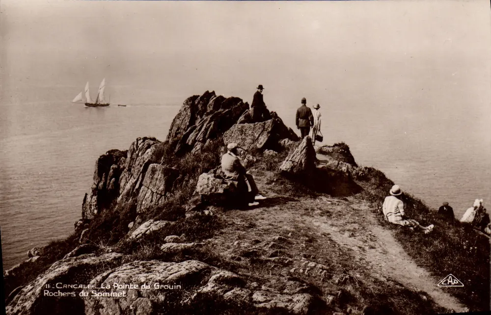 Cancal - Die Pointe du Grouin - Die Felsen des Gipfels — Verlag EAP - Vorderseite