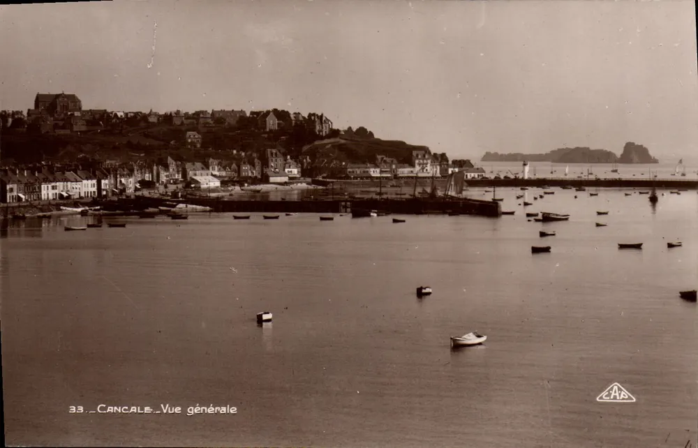 Cancale — Vista geral — C.A.P. Strasbourg, n°33 - Frente