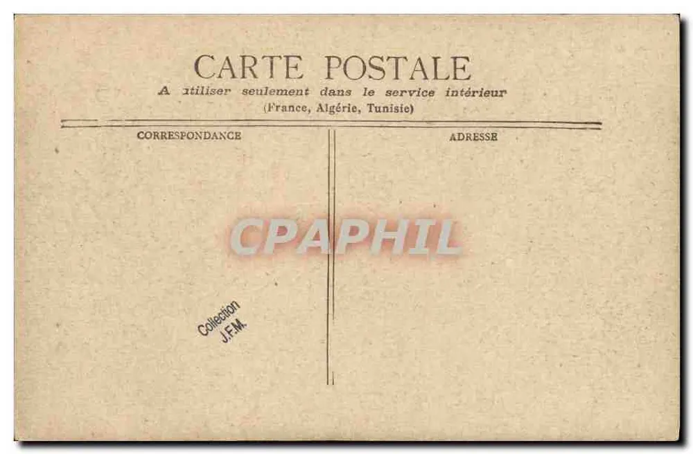 Ancale — Hafen von Paimpol — K. B & C° - Rückseite