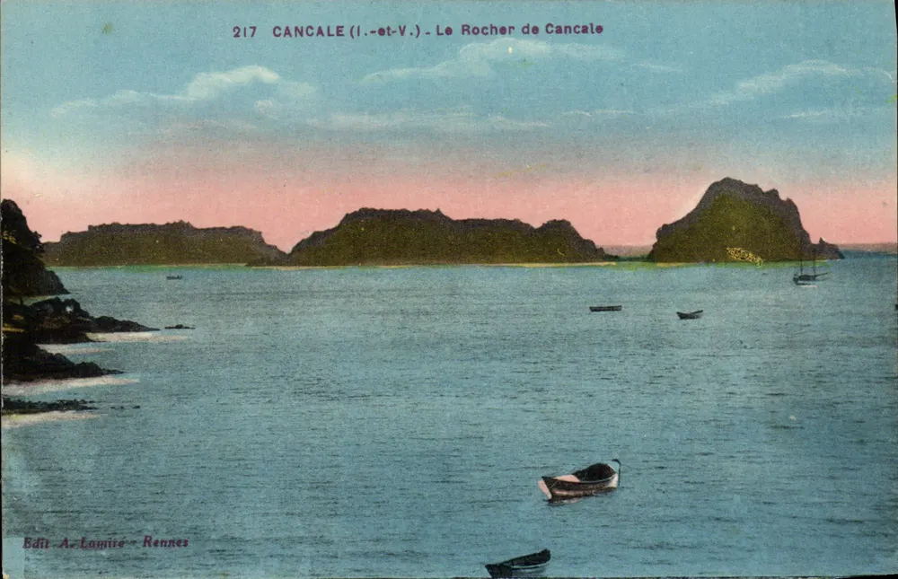 Cancalé (I.-et-V.) — O Rocha de Cancalé — Edit. A. Lamire - Rennes - Frente