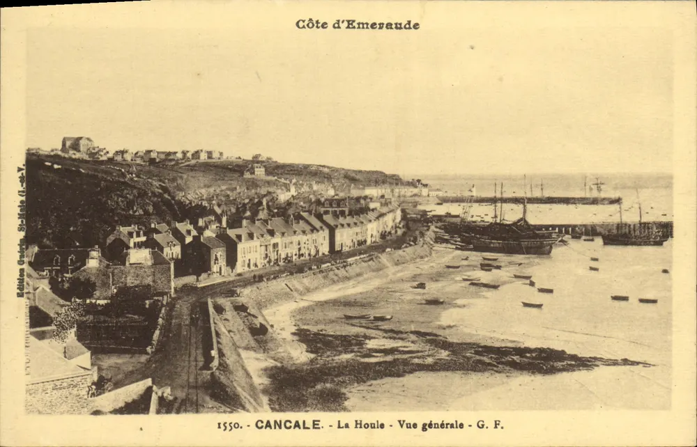 Costa da Esmeralda — Vista geral — Edição Gaudin, St-Hilaire (Ille-et-Vilaine) n° 1550 - Frente