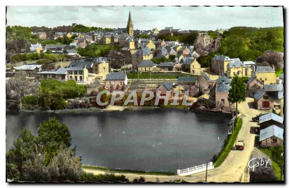 Chatillon-en-Vendélaïs — Vue générale et l'Etang — Éditions Gaby - Recto