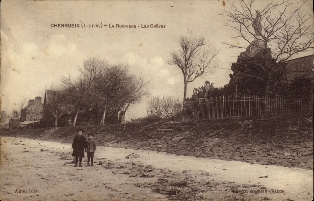 Cherrueix (I.-et-V.) — La Rosnière - Les Grèves — Phot. Combier - Macon - Vorderseite