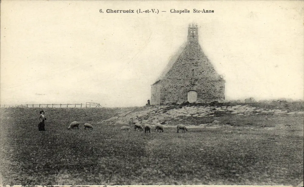 Cherrueix (I.-e-V.) — Capela de Santa Ana — I. Norgel, editora - Frente
