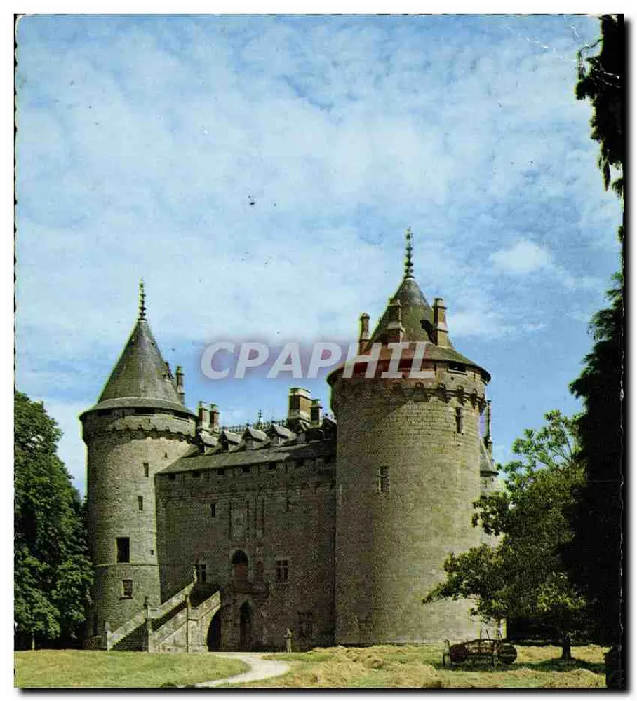 Castelo de Combourg — A Bretanha — Edições S.P.E.A. - Frente