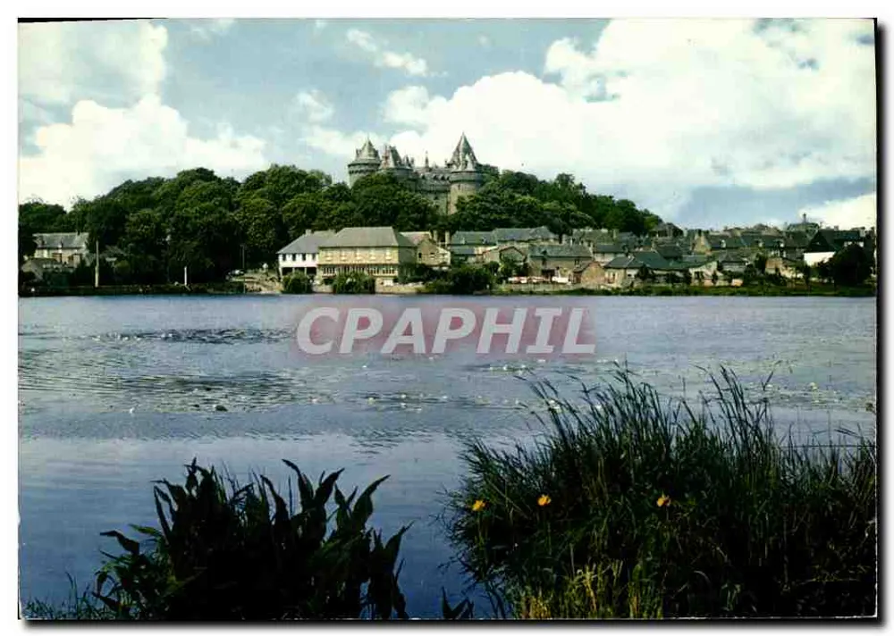 Schloss Combourg — Aussicht über den See — Verlag Artaud et Cie - Vorderseite