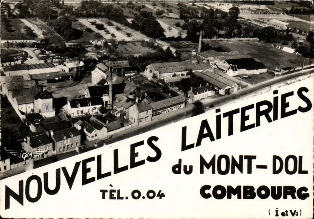 Nouvelles Laiteries du Mont-Dol Combouurg — Gaby Éditeur n°1 et Vi - Frente