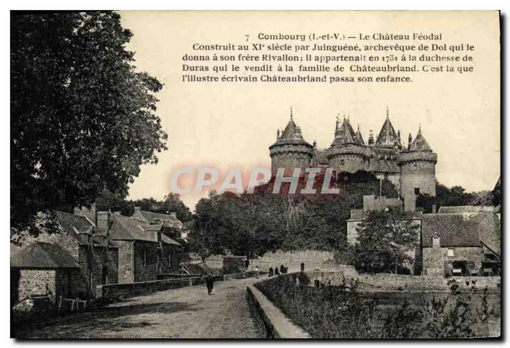 कॉम्बूर का फैडोल चैत्र (इल-एट-विलैन) — एक्सएनयूएमएक्स वी शताब्दी में जुंग्निये द्वारा बनाया गया, डॉल के आर्कबिशप - आगे
