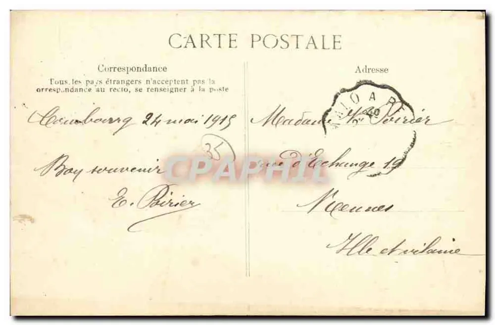 Combourg — Le Château — Côte d'Emeraude, nr 17 - Rewers