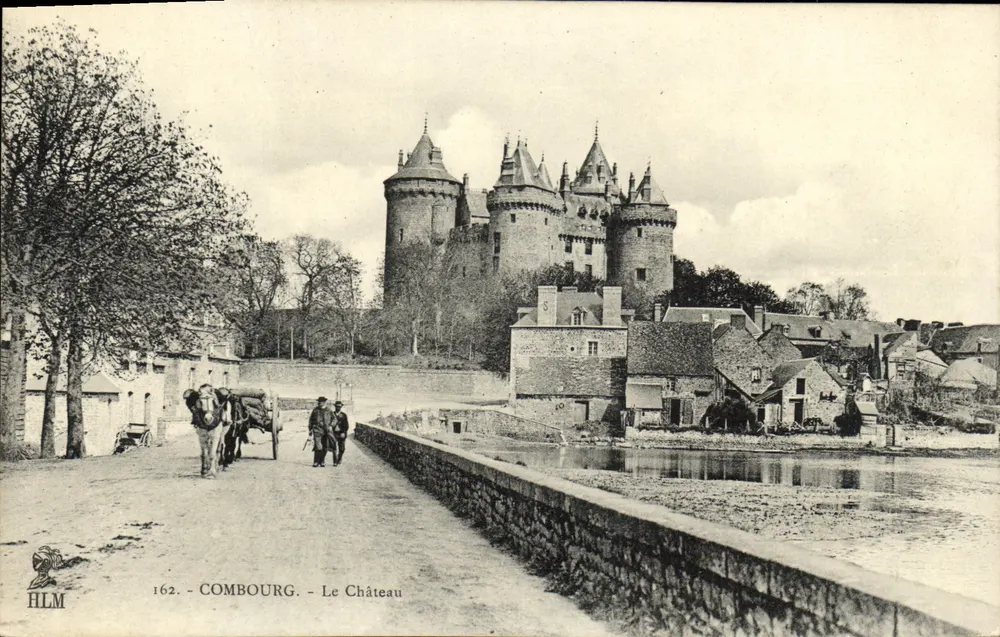 Combourg — Zamek — HLM, nr 162 - Awers