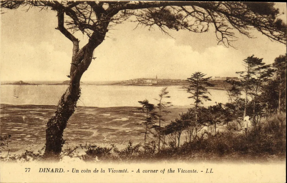 Dinard - Um canto da Vicomté - LL - Frente