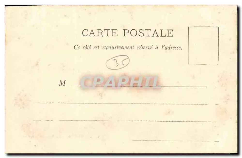 Dinard - A Baía do Priorado — A. Waron, óptico-editor, St Brieuc, n°255 - Verso