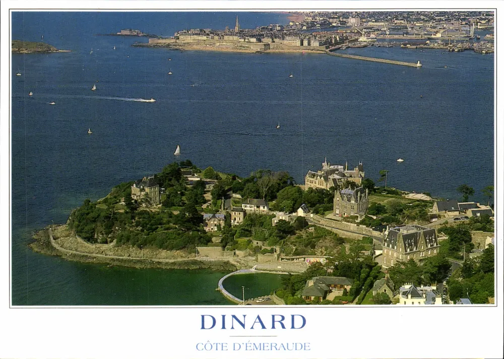 Dinard — Brzeg Zielonego Diamentu — Wydawnictwo Art Louannec - Awers