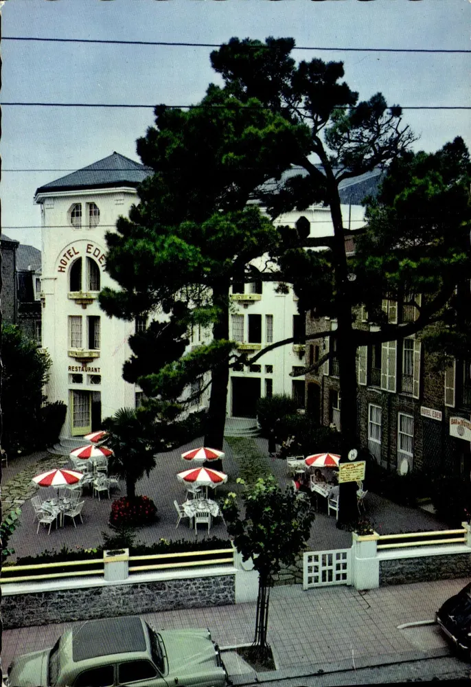 Hotel Eden — Restaurante — Dinard, França — Studio A. Caprey - Frente